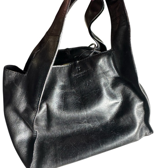 VERY RARE Y2K Lambskin leather Kate Spade small tote bag - Picture 4 of 15